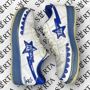 Vintage Y2K Bapestas TrapStar Foot Soldier Bape Sneakers Size 10US Rare